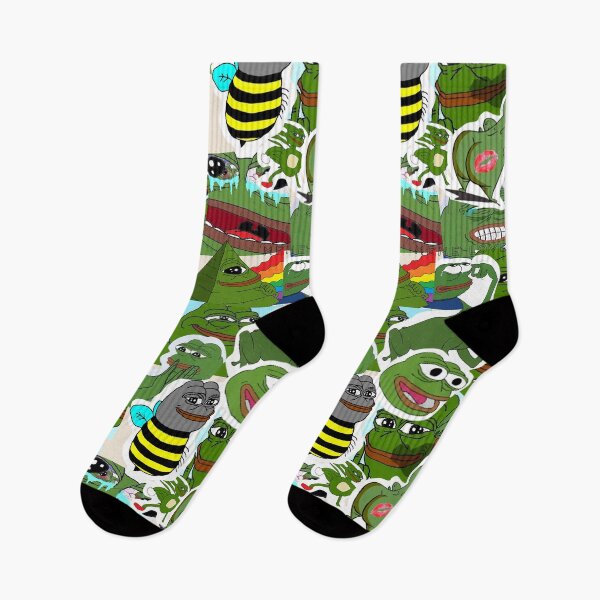 Item preview, Pepe Meme Love Collage designed and sold by MousMuse.