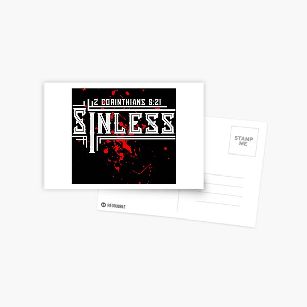 Sinless Postcard