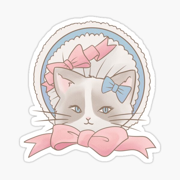 Meowie Antoinette Sticker