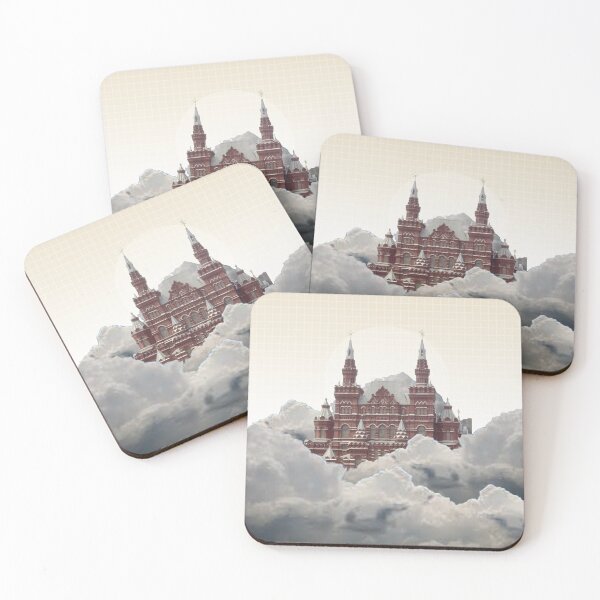 Item preview, Red Square in the Sky designed and sold by MousMuse.