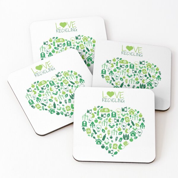Item preview, Love Recycling designed and sold by TeaAndPrints.