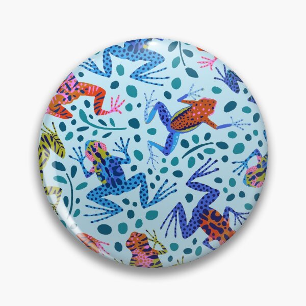 Item preview, Tossed Poison Dart Frogs designed and sold by Janet Broxon.