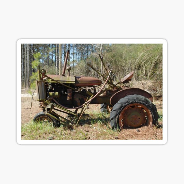 Item preview, Tractor in the grave yard, tractor cemetery. designed and sold by Pennylanemerch.