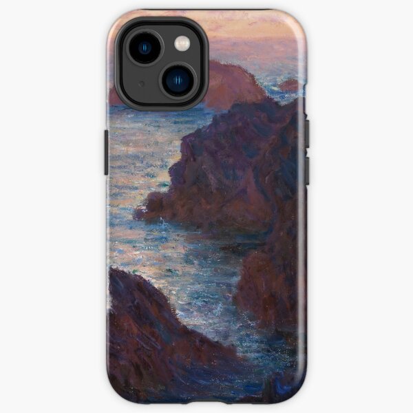 Claude Monet - Felsen in Belle-lle, Port-Domois iPhone Robuste Hülle