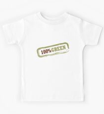 100% Green Kids Tee