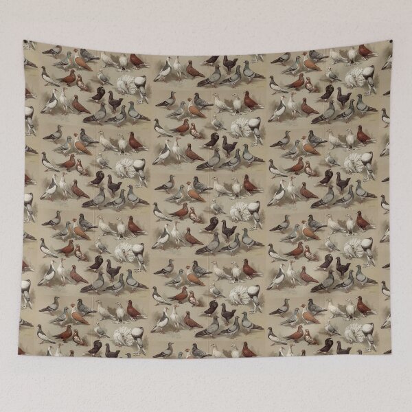 Item preview, Pigeon Breeds Chart designed and sold by BlueSpecsStudio.