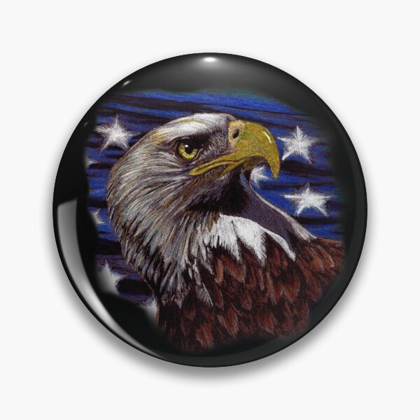 Aperçu de l'œuvre Stars & Stripes Eagle créée et vendue par TJDraws.