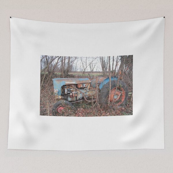 Item preview,  Tractor in the grave yard, tractor cemetery. designed and sold by Pennylanemerch.