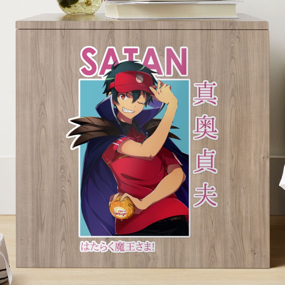 Satan The Devil Is a Part-Timer Card Anime Greeting Card for Sale by  kino-san