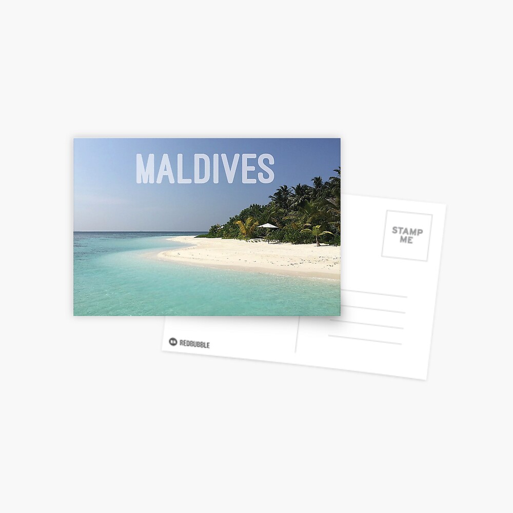 LOTS 30PCS Maldives Island View Postcards Travel Sea Ocean Views Post Card 