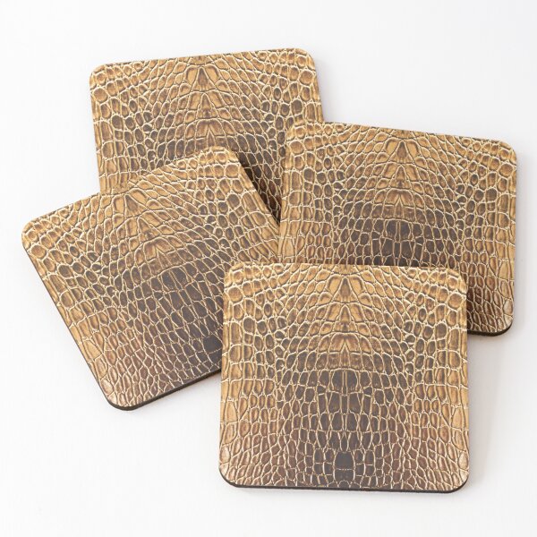 Item preview, Light Brown Alligator Skin Print designed and sold by Gerson Ramos.