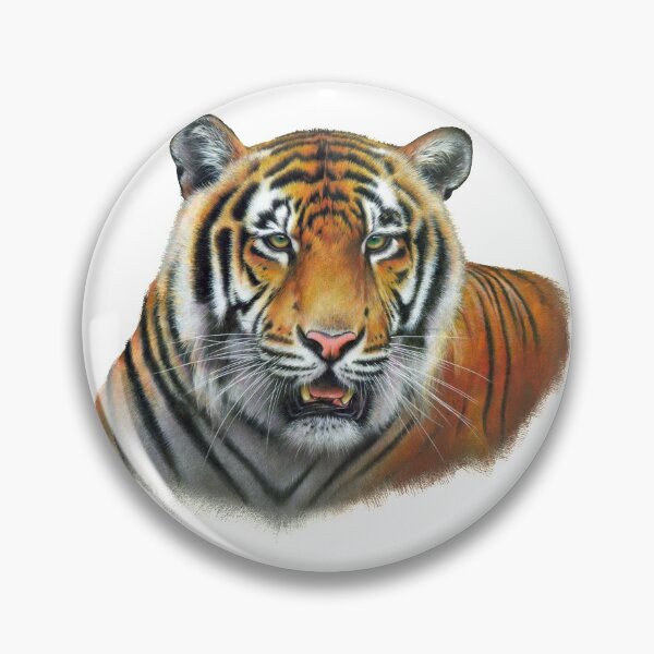 Item preview, Tiger Portrait designed and sold by Salmoneggs.