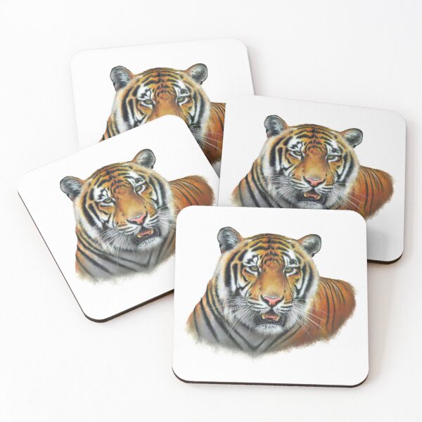 Item preview, Tiger Portrait designed and sold by Salmoneggs.