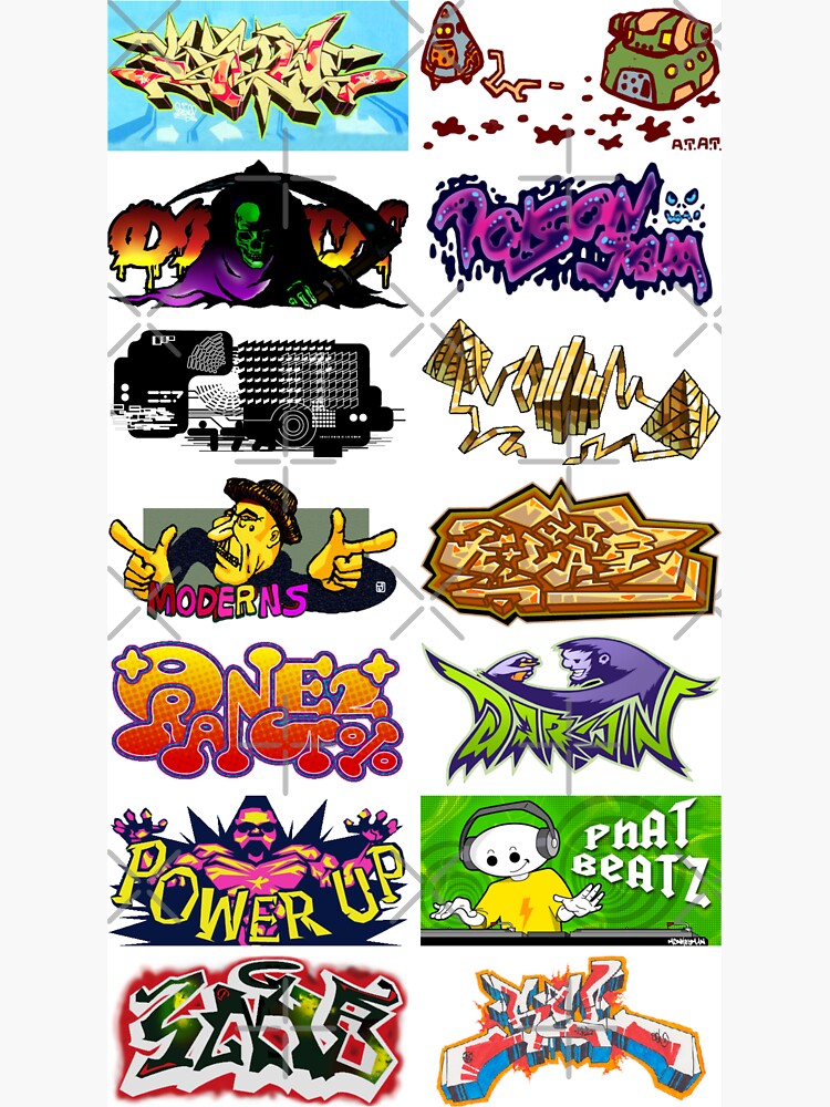 Jet Set Radio Future Graffiti Magnet - Main Image