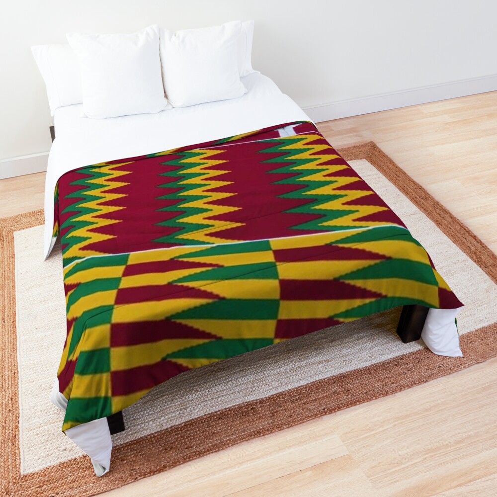 "African Kente inspired print" Comforter by Ankaraart Redbubble