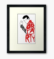 Moriarty Was Real Framed Print