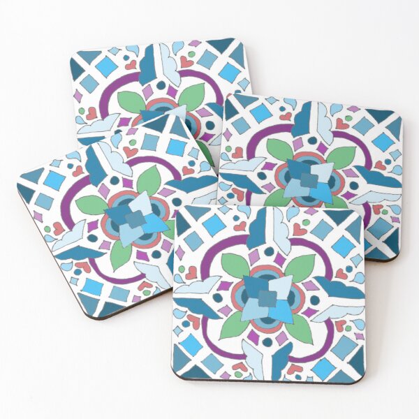 Item preview, Lala Cloud Tile Doodle White designed and sold by LalaDoodleBug.