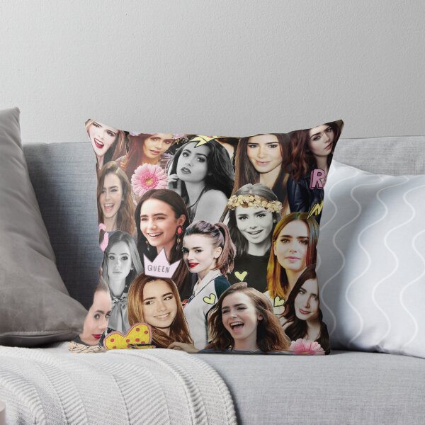 Item preview, Lily Collins Collage designed and sold by FullTimeFangirl.