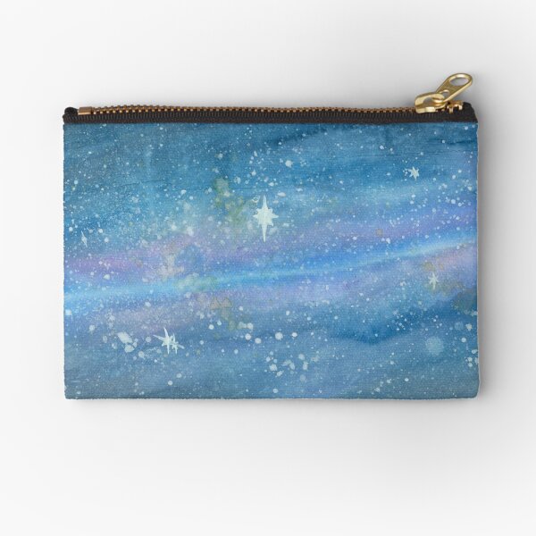 starlit sky, moonless night Zipper Pouch