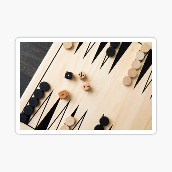 Artikel-Vorschau von Backgammon Challenge, designt und verkauft von VeteranNation.