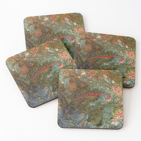 Item preview, Satellite Image of Anyuyskly Volcano, Russia designed and sold by Marlene Watson-Hall.