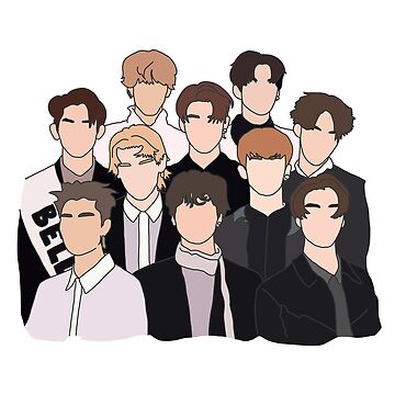 Artwork thumbnail, NCT 127 colored by Dev M