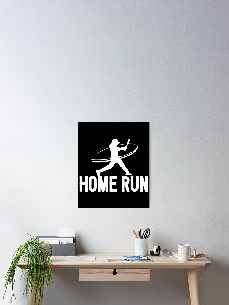 Thumbnail 2 of 3, Poster, HOME RUN Baseball tshirt designed and sold by ALAM08.