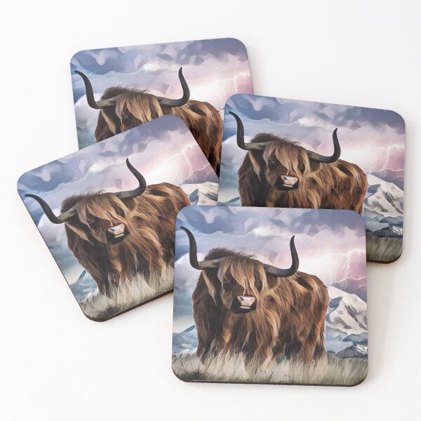 Item preview, Scottish Highland Bull designed and sold by Heathermarie321.