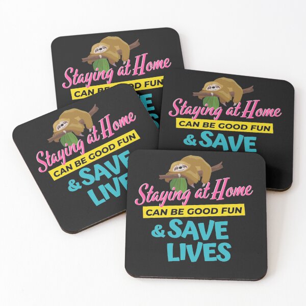 Item preview, Staying at Home, Can be fun & saves lives - A GREAT message for these difficult times -   designed and sold by JOHNC1.