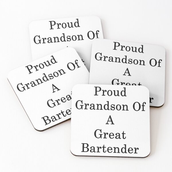 Item preview, Proud Grandson Of A Great Bartender designed and sold by supernova23.