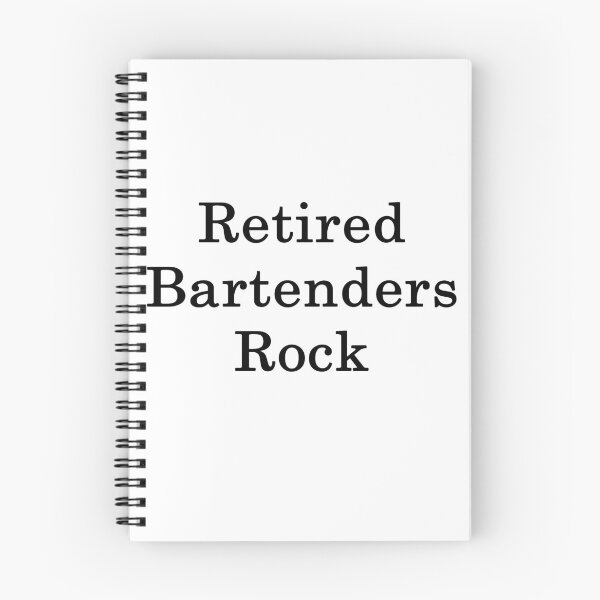 Item preview, Retired Bartenders Rock designed and sold by supernova23.