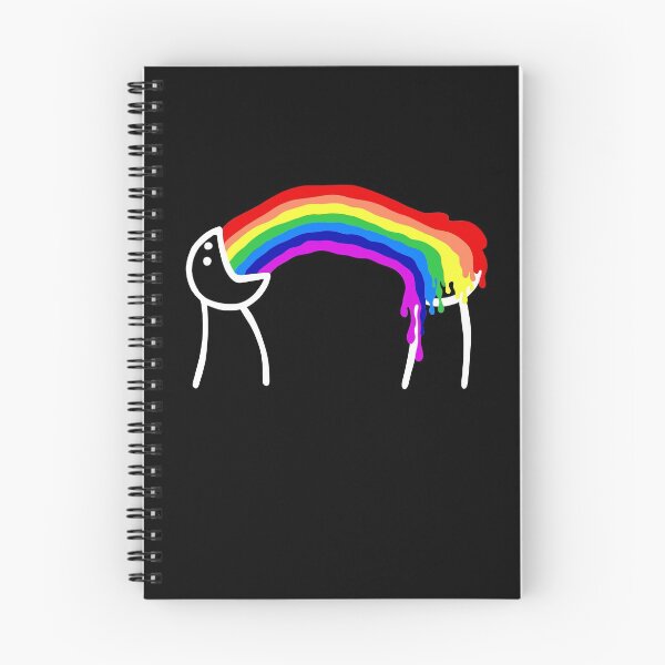 Item preview, Rainbow puke designed and sold by RAWWR.