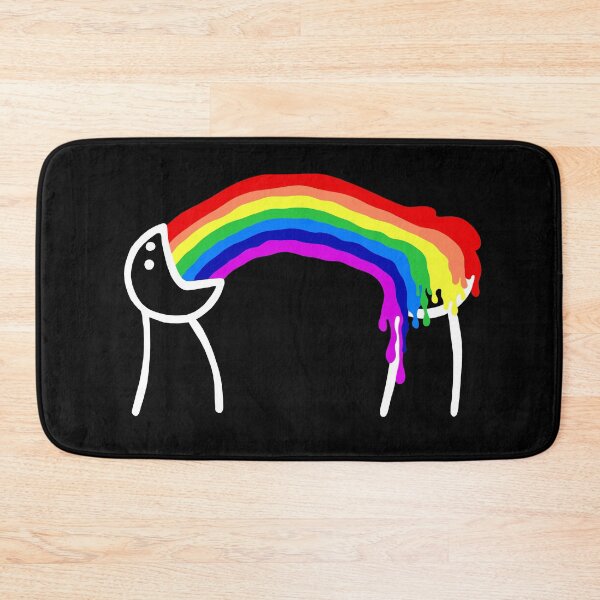 Item preview, Rainbow puke designed and sold by RAWWR.