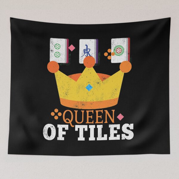 Item preview, Queen of Tiles Mahjong for Women designed and sold by kayelex.