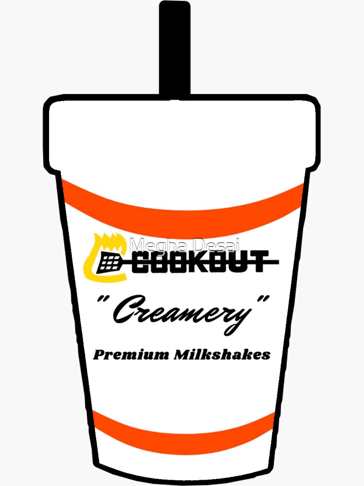 cookout-milkshake-sticker-for-sale-by-mktd6-redbubble