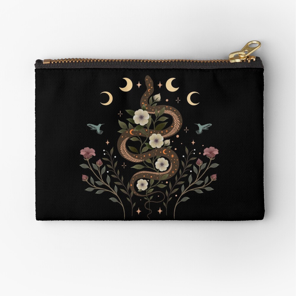 Serpent Spell-Colour Zipper Pouch