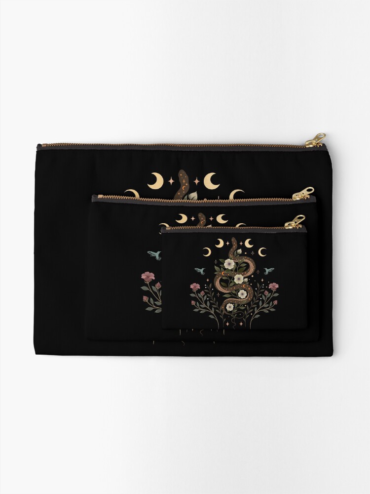 Alternate view of Serpent Spell-Colour Zipper Pouch