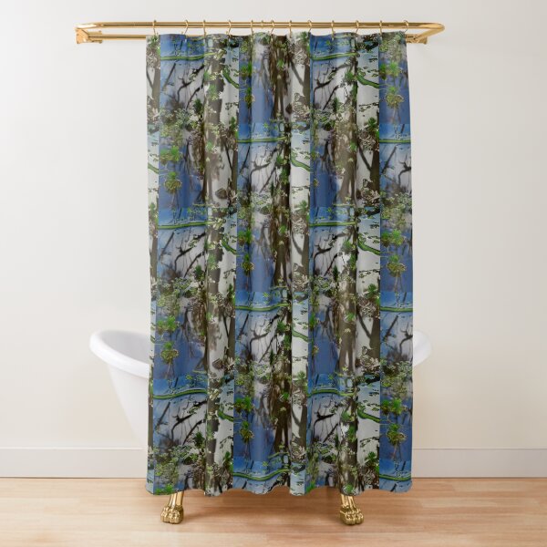 Barmah Puddle Shower Curtain