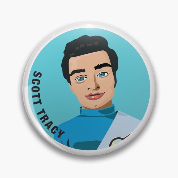 Artikelvorschau, Scott Tracy - aus der Thunderbirds Classic Series entworfen und verkauft von Caryn Bourke.
