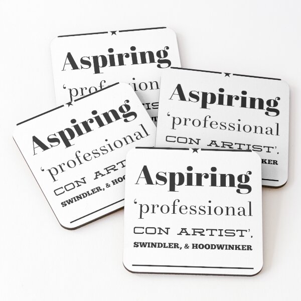 Item preview, Aspiring 'Professional Con Artist', Swindler, & Hoodwinker designed and sold by OfferHeat.