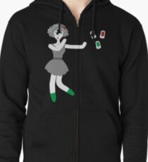 Socialmedia Lady - repulsion Zipped Hoodie