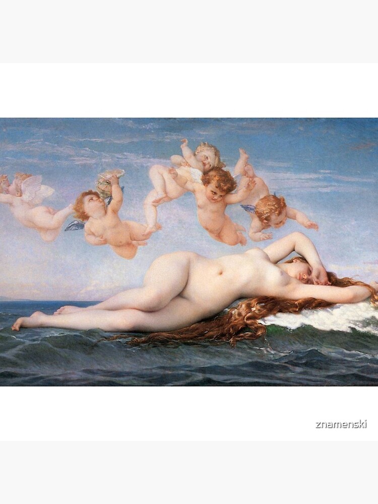 The #Birth of #Venus, Alexandre Cabanel 1875 #TheBirthofVenus #BirthofVenus by znamenski