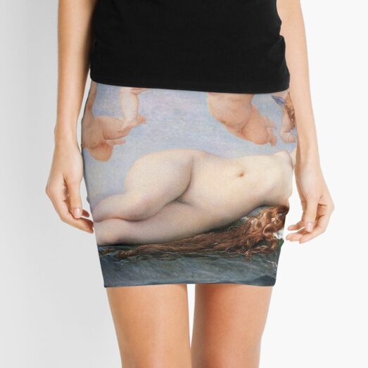 The #Birth of #Venus, Alexandre Cabanel 1875 #TheBirthofVenus #BirthofVenus Mini Skirt