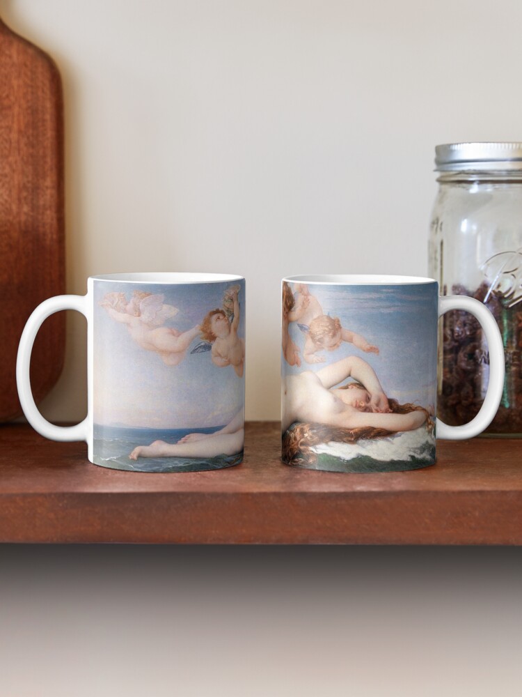 Alternate view of The #Birth of #Venus, Alexandre Cabanel 1875 #TheBirthofVenus #BirthofVenus Mug