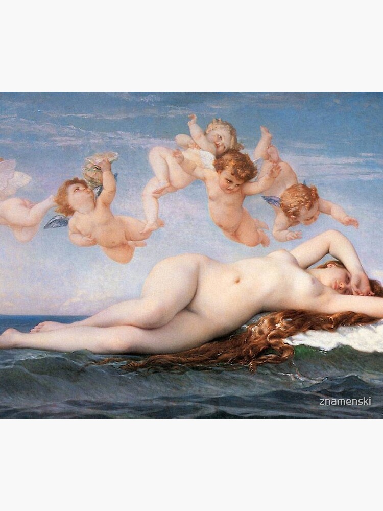 The #Birth of #Venus, Alexandre Cabanel 1875 #TheBirthofVenus #BirthofVenus by znamenski