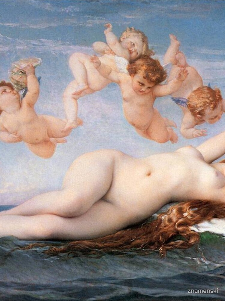 The #Birth of #Venus, Alexandre Cabanel 1875 #TheBirthofVenus #BirthofVenus by znamenski