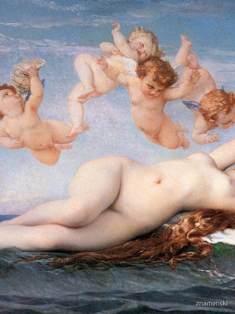 The #Birth of #Venus, Alexandre Cabanel 1875 #TheBirthofVenus #BirthofVenus by znamenski