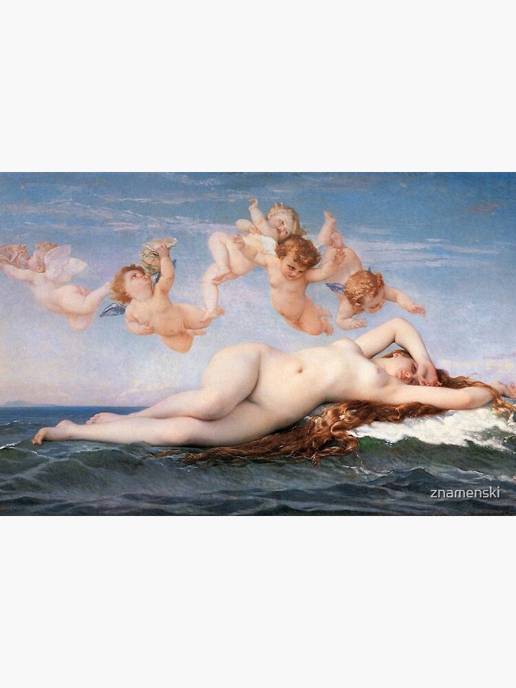 The #Birth of #Venus, Alexandre Cabanel 1875 #TheBirthofVenus #BirthofVenus by znamenski