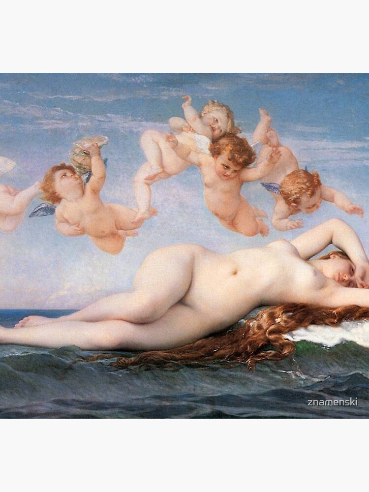 The #Birth of #Venus, Alexandre Cabanel 1875 #TheBirthofVenus #BirthofVenus by znamenski