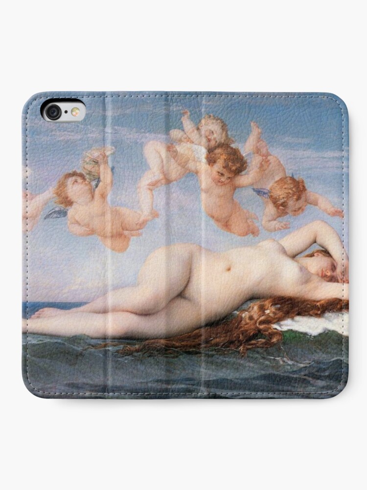 Alternate view of The #Birth of #Venus, Alexandre Cabanel 1875 #TheBirthofVenus #BirthofVenus iPhone Wallet